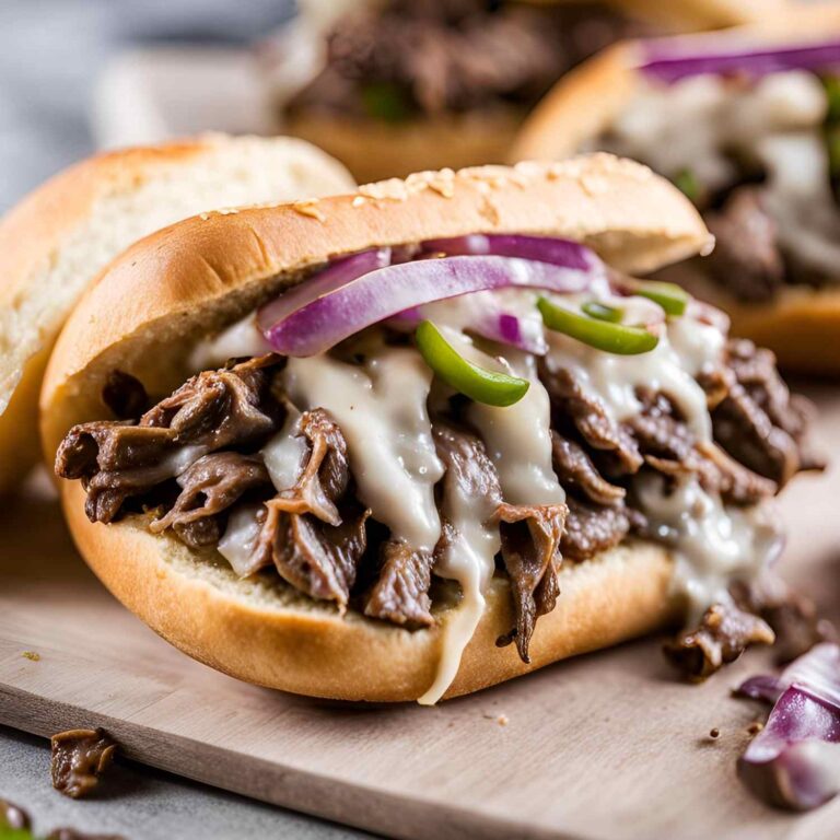 Philly Cheesesteak Sandwiches